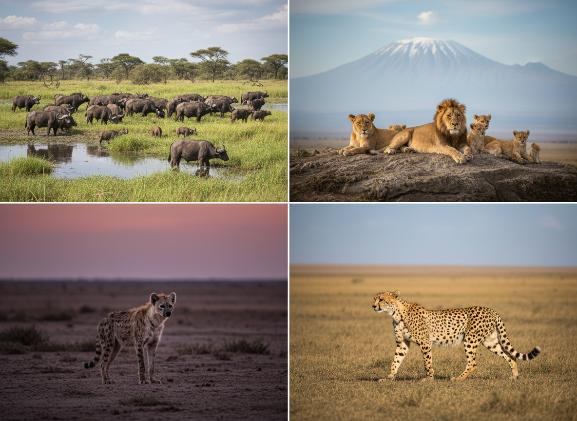 What Animals Can You See in Amboseli-