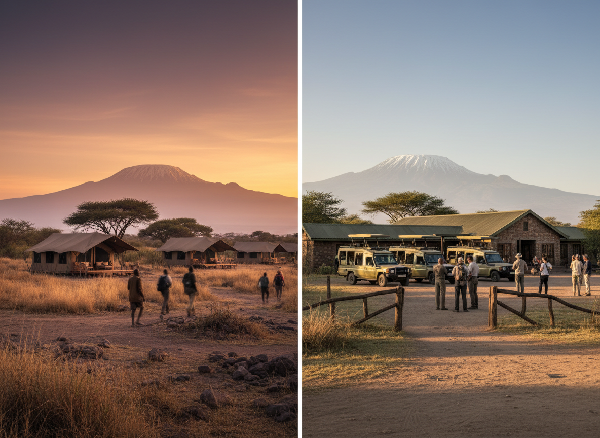 Community Conservancy Stay vs Park Lodge Near Amboseli