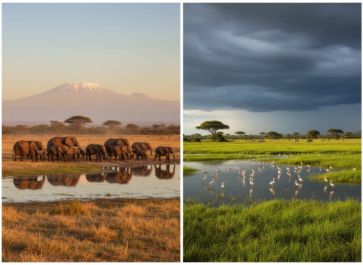 Dry Season vs Green Season in Amboseli: Which Is Better?