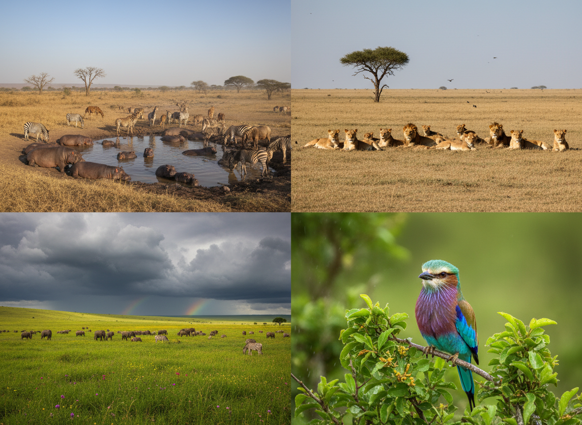 Dry Season vs Wet Season Wildlife Behaviour in the Masai Mara: A Safari Guide