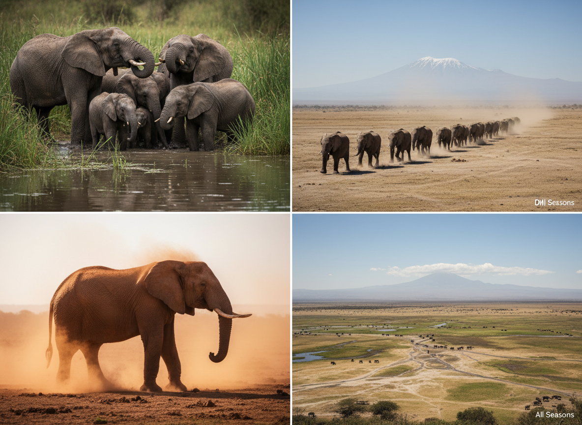 Best Time to Visit Amboseli for Elephants in 2026