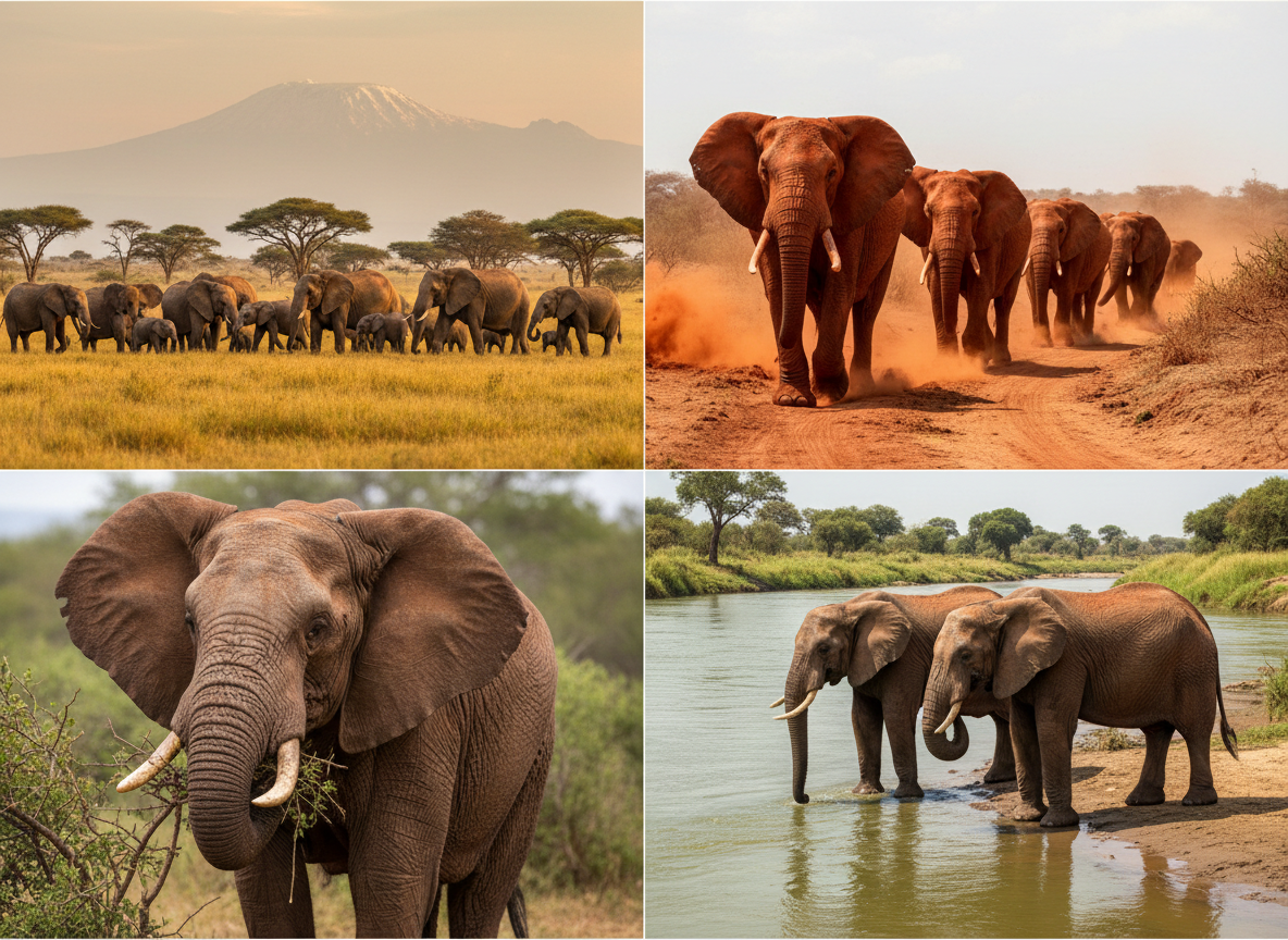 Elephant Family Herds vs Solitary Bulls in Kenya: A Safari Guide to Elephant Behaviour