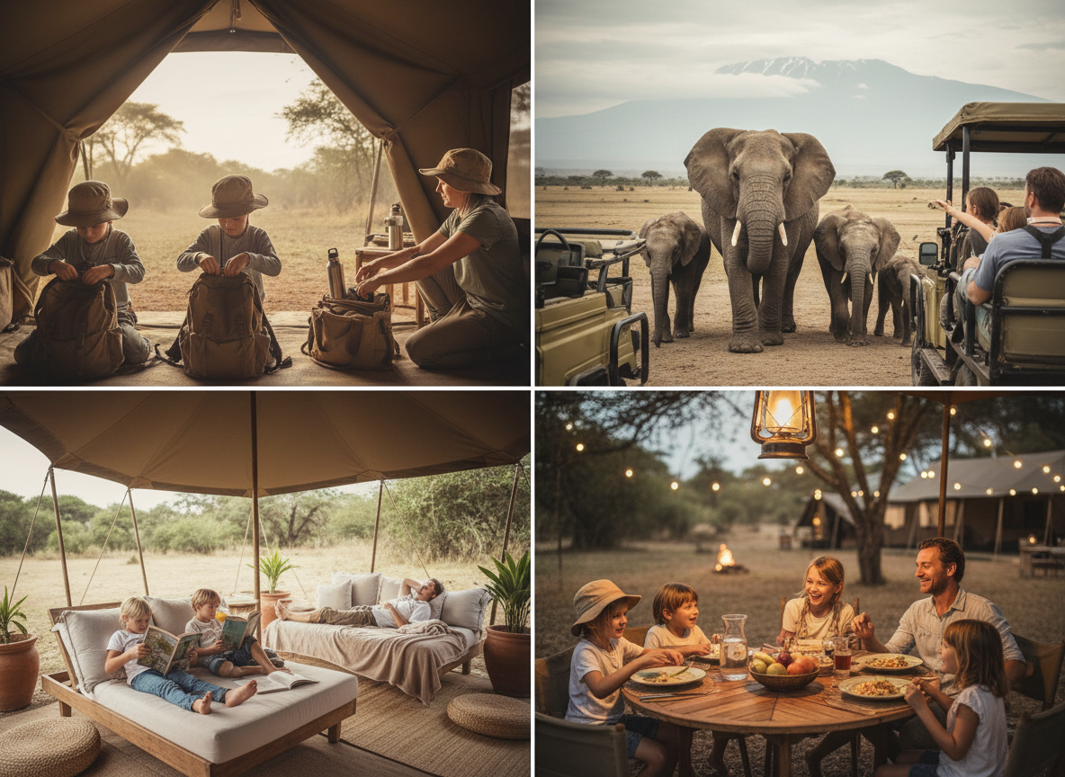 Family-Friendly Camps in Amboseli: Best Stay Types