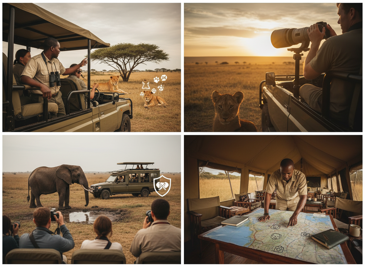 Guided vs Self-Directed Game Drive in Masai Mara: What's the Difference
