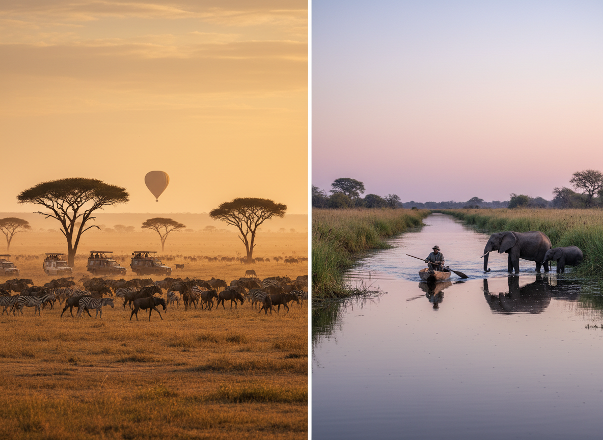 Kenya vs Botswana Safari: East Africa vs Southern Africa Compared