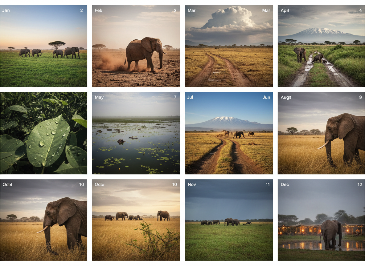 Amboseli Weather: A Complete Month by Month Guide for Safari Travellers