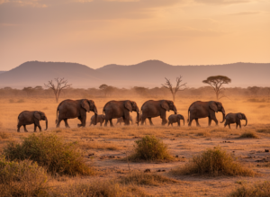 Crossing into Tsavo West