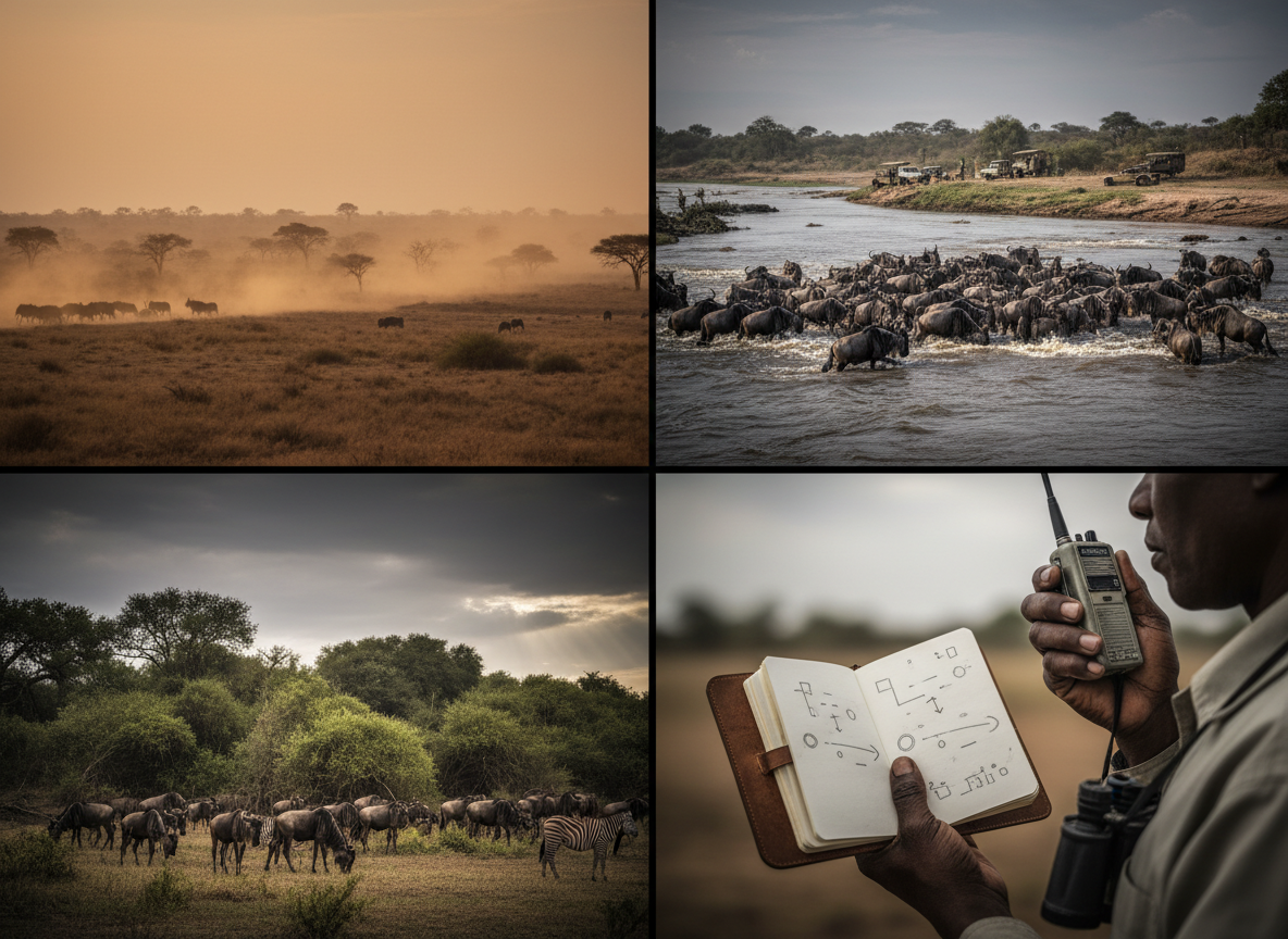 Wildebeest Migration Tracker Kenya: How to Read Live Updates