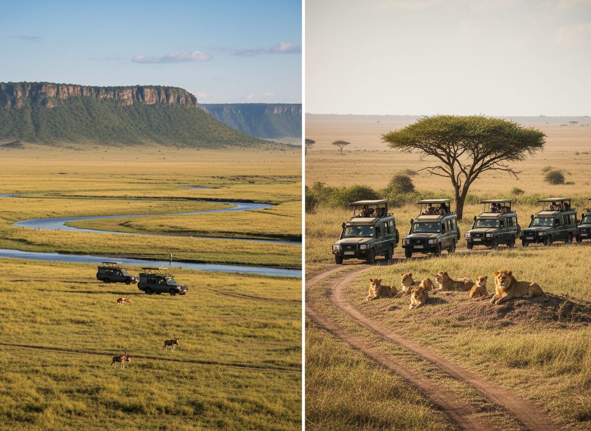 Mara River Crossing: Boat vs Vehicle Position: How to Get the Best View