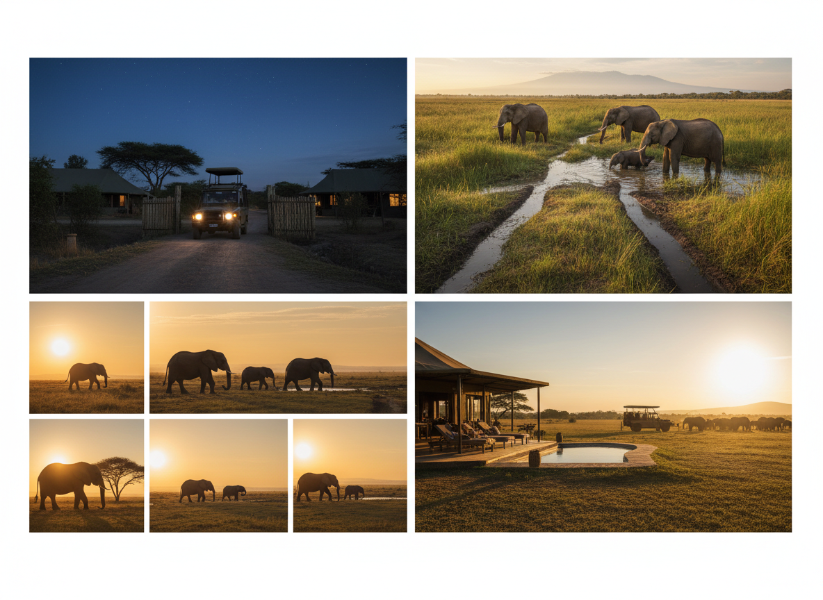 Best Amboseli Lodges for Elephant Sightings